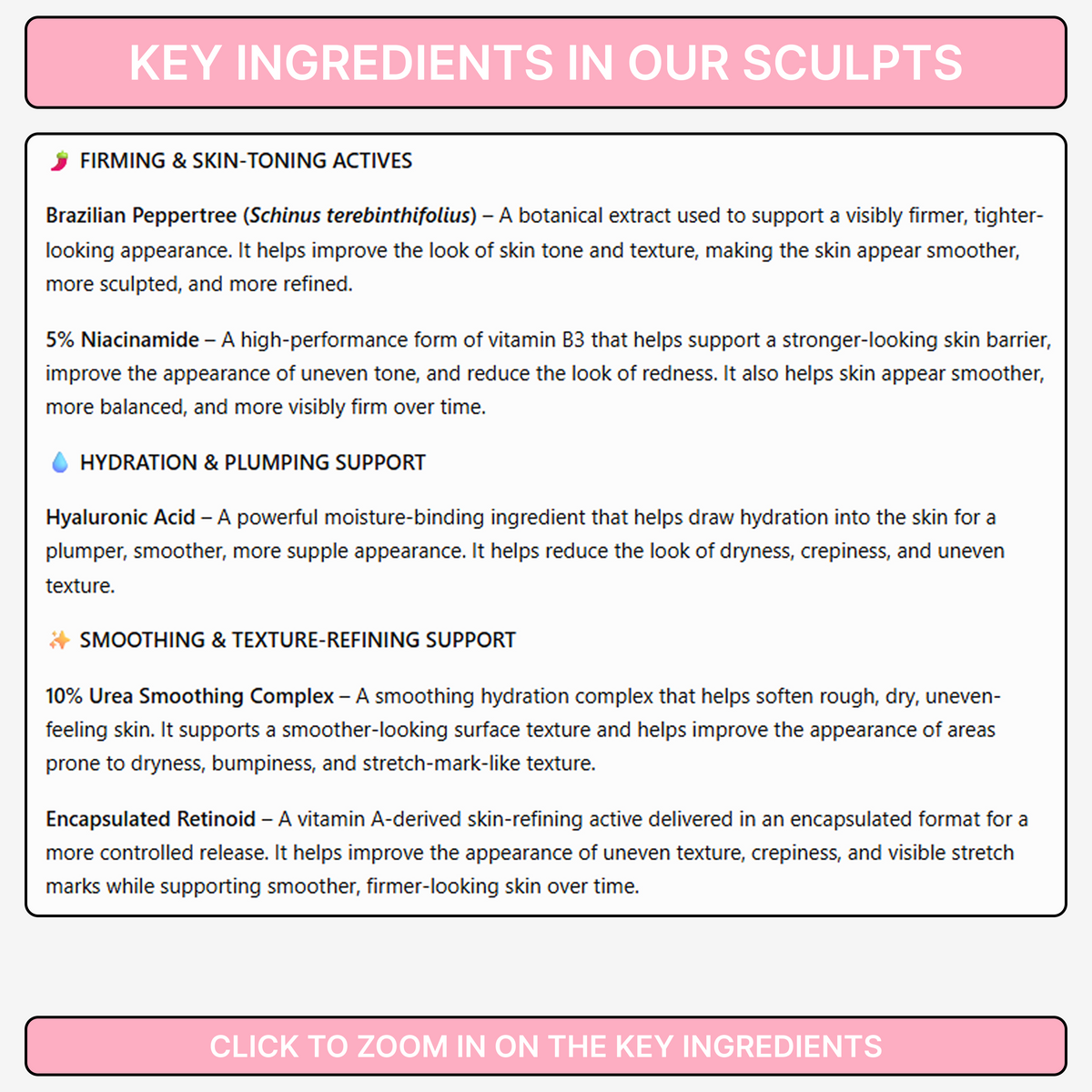 Skin Sculpt Creams